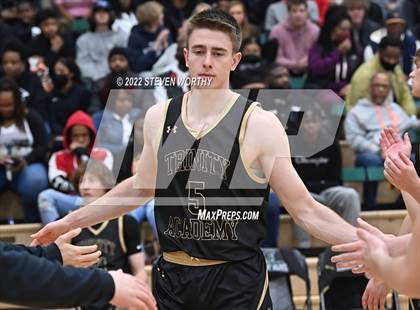 Thumbnail 2 in Trinity Academy vs. The Burlington School (NCISAA 2A State Championship)  photogallery.