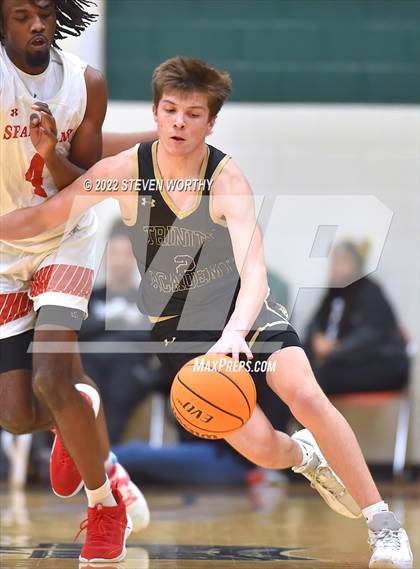 Thumbnail 1 in Trinity Academy vs. The Burlington School (NCISAA 2A State Championship)  photogallery.