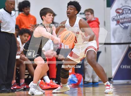 Thumbnail 3 in Trinity Academy vs. The Burlington School (NCISAA 2A State Championship)  photogallery.