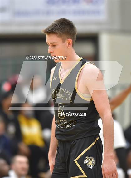 Thumbnail 3 in Trinity Academy vs. The Burlington School (NCISAA 2A State Championship)  photogallery.