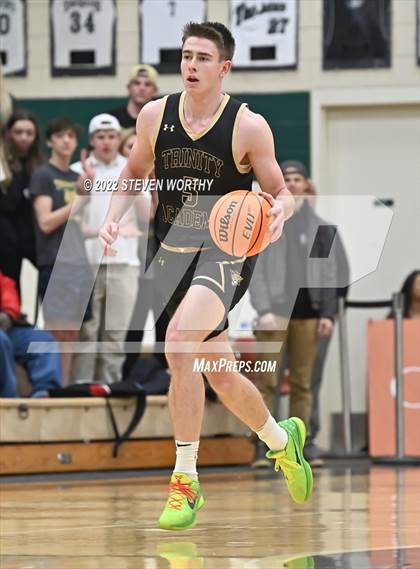 Thumbnail 3 in Trinity Academy vs. The Burlington School (NCISAA 2A State Championship)  photogallery.