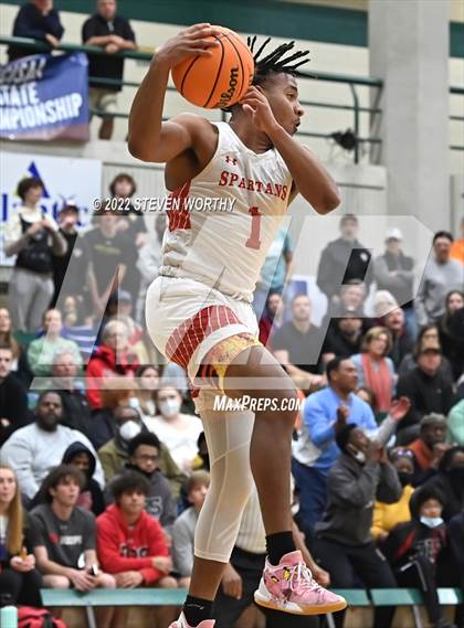 Thumbnail 1 in Trinity Academy vs. The Burlington School (NCISAA 2A State Championship)  photogallery.