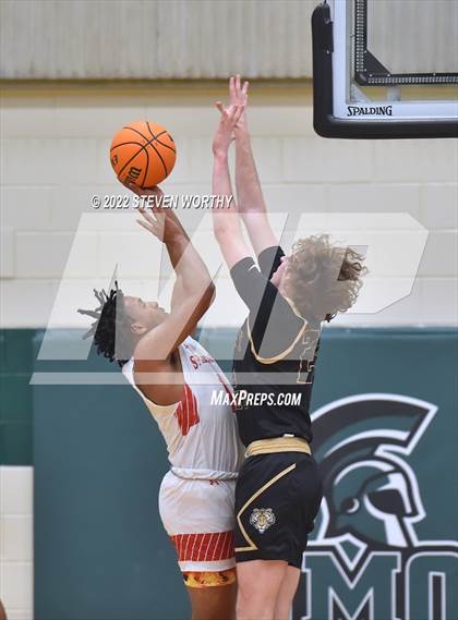 Thumbnail 2 in Trinity Academy vs. The Burlington School (NCISAA 2A State Championship)  photogallery.