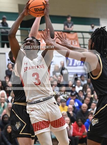 Thumbnail 1 in Trinity Academy vs. The Burlington School (NCISAA 2A State Championship)  photogallery.