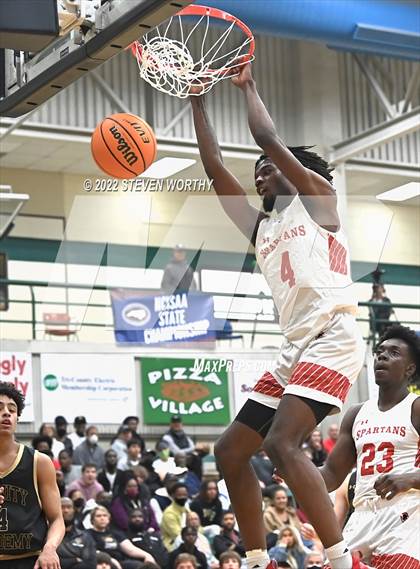 Thumbnail 2 in Trinity Academy vs. The Burlington School (NCISAA 2A State Championship)  photogallery.