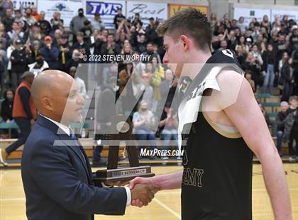 Thumbnail 1 in Trinity Academy vs. The Burlington School (NCISAA 2A State Championship)  photogallery.