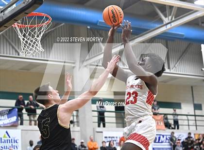 Thumbnail 1 in Trinity Academy vs. The Burlington School (NCISAA 2A State Championship)  photogallery.