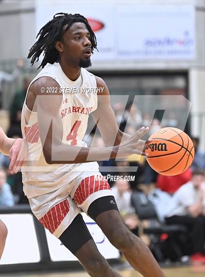 Thumbnail 3 in Trinity Academy vs. The Burlington School (NCISAA 2A State Championship)  photogallery.