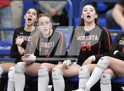 Thumbnail 3 in Esperanza vs. Murrieta Valley (CIF-SS D2 Final) photogallery.
