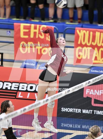 Thumbnail 3 in Esperanza vs. Murrieta Valley (CIF-SS D2 Final) photogallery.