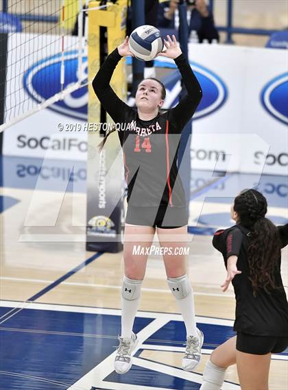 Thumbnail 2 in Esperanza vs. Murrieta Valley (CIF-SS D2 Final) photogallery.