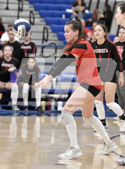 Thumbnail 3 in Esperanza vs. Murrieta Valley (CIF-SS D2 Final) photogallery.