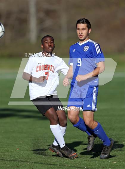 Thumbnail 3 in Lyman Memorial vs. Cromwell (CIAC Class S Second Round) photogallery.