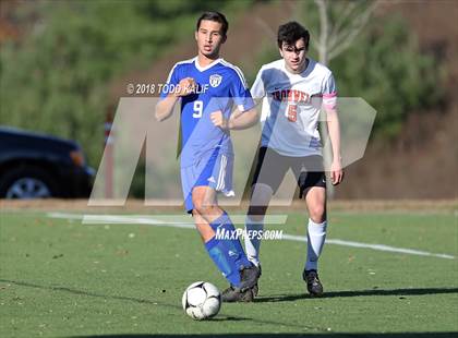 Thumbnail 2 in Lyman Memorial vs. Cromwell (CIAC Class S Second Round) photogallery.