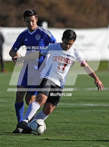 Thumbnail 3 in Lyman Memorial vs. Cromwell (CIAC Class S Second Round) photogallery.