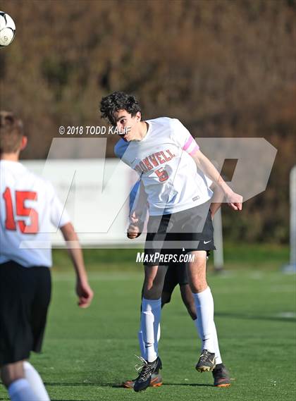 Thumbnail 2 in Lyman Memorial vs. Cromwell (CIAC Class S Second Round) photogallery.