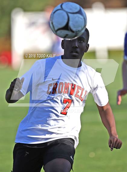 Thumbnail 2 in Lyman Memorial vs. Cromwell (CIAC Class S Second Round) photogallery.