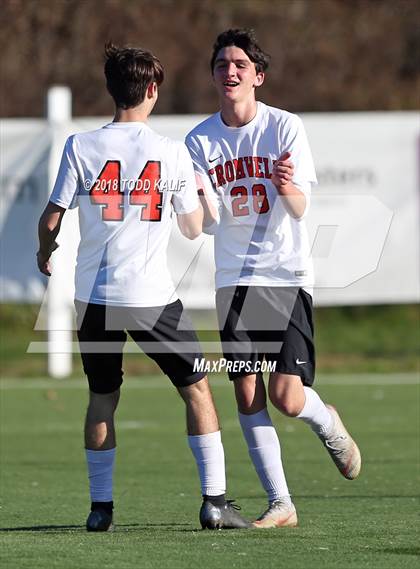 Thumbnail 2 in Lyman Memorial vs. Cromwell (CIAC Class S Second Round) photogallery.