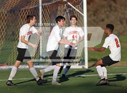 Thumbnail 1 in Lyman Memorial vs. Cromwell (CIAC Class S Second Round) photogallery.