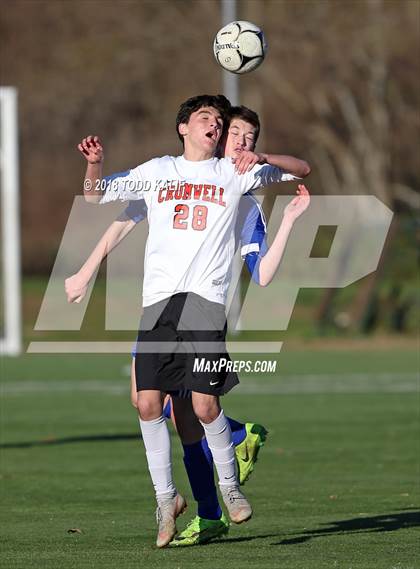 Thumbnail 3 in Lyman Memorial vs. Cromwell (CIAC Class S Second Round) photogallery.