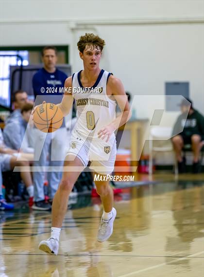 Thumbnail 3 in Hillcrest Christian vs Sierra Pacific (Santa Barbara Holiday Classic) photogallery.