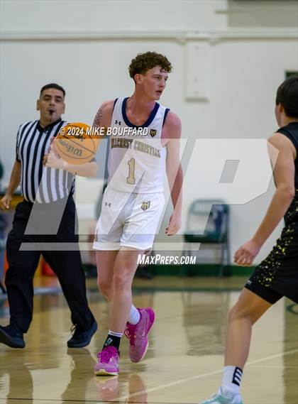 Thumbnail 3 in Hillcrest Christian vs Sierra Pacific (Santa Barbara Holiday Classic) photogallery.