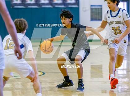 Thumbnail 1 in Hillcrest Christian vs Sierra Pacific (Santa Barbara Holiday Classic) photogallery.