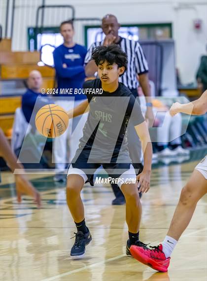 Thumbnail 3 in Hillcrest Christian vs Sierra Pacific (Santa Barbara Holiday Classic) photogallery.