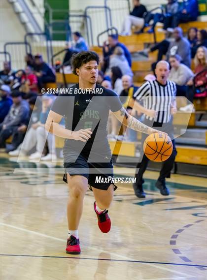 Thumbnail 2 in Hillcrest Christian vs Sierra Pacific (Santa Barbara Holiday Classic) photogallery.