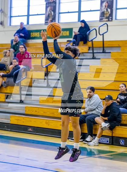 Thumbnail 1 in Hillcrest Christian vs Sierra Pacific (Santa Barbara Holiday Classic) photogallery.