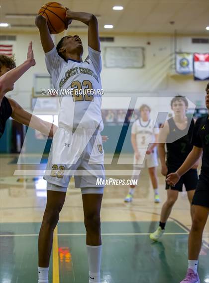 Thumbnail 1 in Hillcrest Christian vs Sierra Pacific (Santa Barbara Holiday Classic) photogallery.