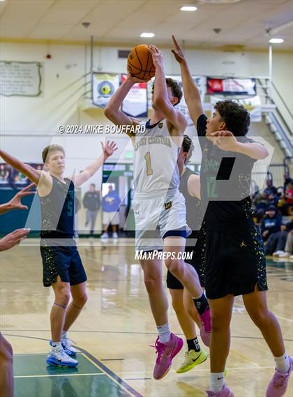 Thumbnail 3 in Hillcrest Christian vs Sierra Pacific (Santa Barbara Holiday Classic) photogallery.