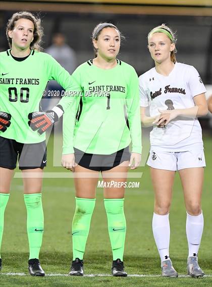 Thumbnail 3 in Archbishop Mitty vs. Saint Francis (CIF CCS Open Division Final) photogallery.
