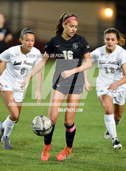 Thumbnail 2 in Archbishop Mitty vs. Saint Francis (CIF CCS Open Division Final) photogallery.