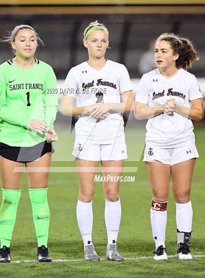 Thumbnail 1 in Archbishop Mitty vs. Saint Francis (CIF CCS Open Division Final) photogallery.