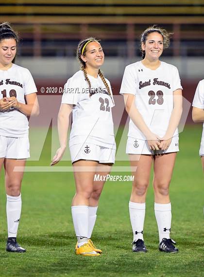 Thumbnail 2 in Archbishop Mitty vs. Saint Francis (CIF CCS Open Division Final) photogallery.