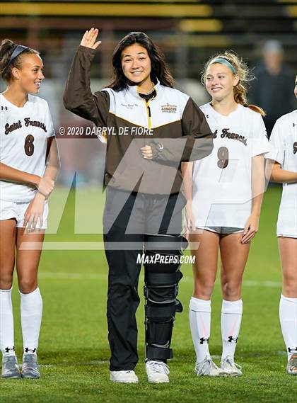 Thumbnail 2 in Archbishop Mitty vs. Saint Francis (CIF CCS Open Division Final) photogallery.