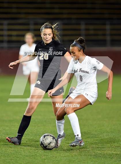 Thumbnail 2 in Archbishop Mitty vs. Saint Francis (CIF CCS Open Division Final) photogallery.