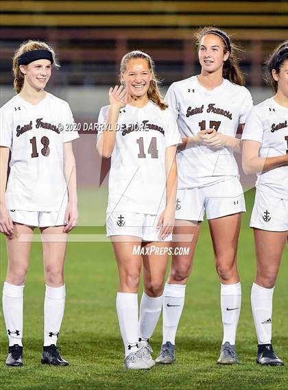 Thumbnail 2 in Archbishop Mitty vs. Saint Francis (CIF CCS Open Division Final) photogallery.