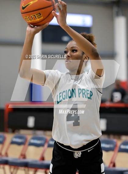 Thumbnail 1 in Legion Preparatory Academy vs. Bella Vista College Preparatory School (Nike Tournament of Champions) photogallery.