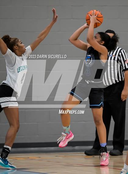 Thumbnail 3 in Legion Preparatory Academy vs. Bella Vista College Preparatory School (Nike Tournament of Champions) photogallery.