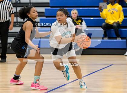 Thumbnail 2 in Legion Preparatory Academy vs. Bella Vista College Preparatory School (Nike Tournament of Champions) photogallery.