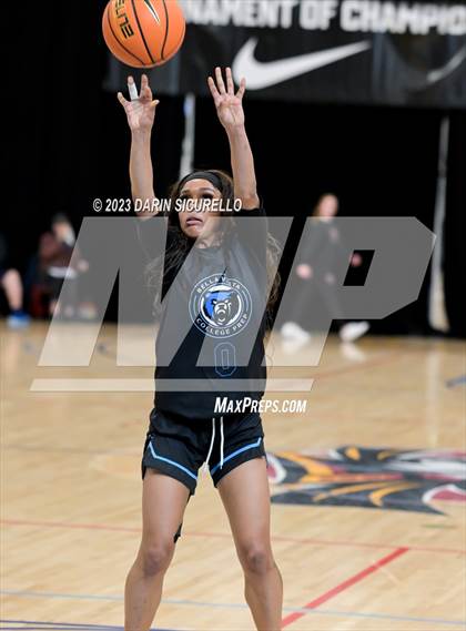 Thumbnail 2 in Legion Preparatory Academy vs. Bella Vista College Preparatory School (Nike Tournament of Champions) photogallery.