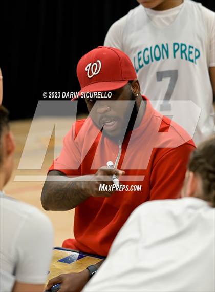 Thumbnail 3 in Legion Preparatory Academy vs. Bella Vista College Preparatory School (Nike Tournament of Champions) photogallery.