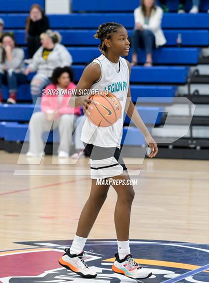 Thumbnail 3 in Legion Preparatory Academy vs. Bella Vista College Preparatory School (Nike Tournament of Champions) photogallery.