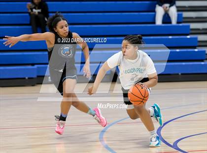 Thumbnail 1 in Legion Preparatory Academy vs. Bella Vista College Preparatory School (Nike Tournament of Champions) photogallery.