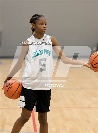 Thumbnail 2 in Legion Preparatory Academy vs. Bella Vista College Preparatory School (Nike Tournament of Champions) photogallery.