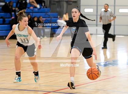 Thumbnail 3 in Legion Preparatory Academy vs. Bella Vista College Preparatory School (Nike Tournament of Champions) photogallery.