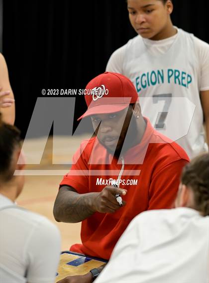 Thumbnail 1 in Legion Preparatory Academy vs. Bella Vista College Preparatory School (Nike Tournament of Champions) photogallery.