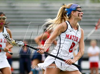 Thumbnail 2 in Mater Dei vs Beckman (CIF SS Semifinal) photogallery.